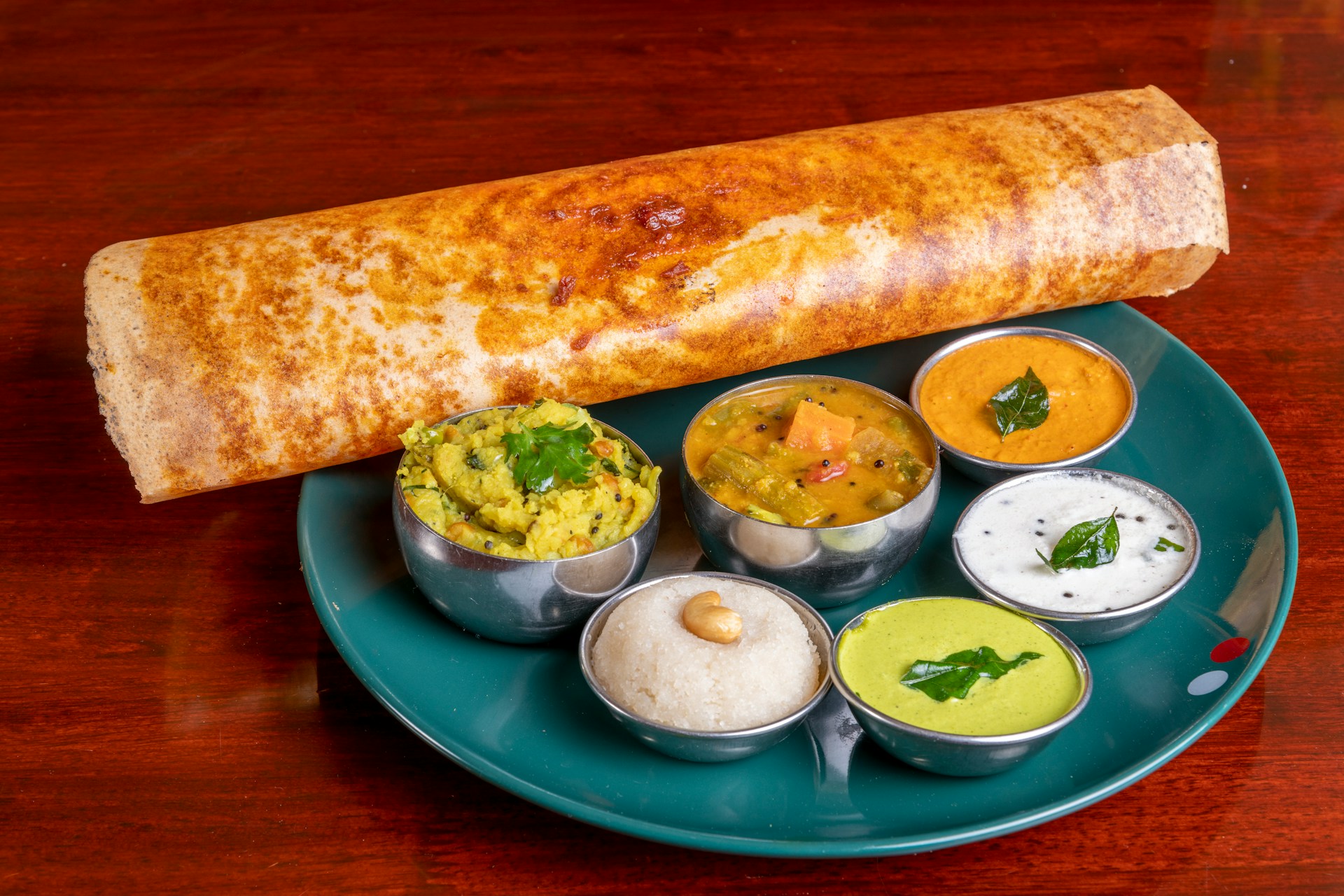 South Indian meal